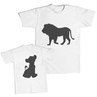 Lion Animal Silhouette Jungle - Cub Baby Lion