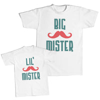 Daddy and Me Outfits Dad Crown Father - Big Mister Beard Cotton