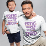 Total Super Genius Dad Heart Love - Son Heart