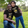 Daddy and Me Outfits Daughter of A King Crown - Daddy of Princess Crown Cotton