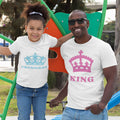 Daddy and Me Outfits King Crown Ruler - Princess Crown Cotton