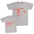 Daddy and Me Outfits Half Equation Science Formulae Einstein - Geek Cotton