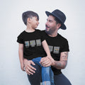 Daddy and Me Outfits Life Family Life - Beer Eat Sleep Beer Glass Bed Cotton