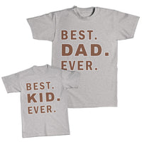 Daddy and Me Outfits The Miniature - Best Dad Ever Cotton