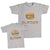 Daddy and Me Outfits Food Burger - Slider Burger Cotton