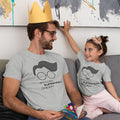 Daddy and Me Outfits I Love Smile Heart - Undercover Superhero Daddy Cotton