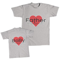 Daddy and Me Outfits Certified Worlds Best Dad Trophy - Father We Happy Cotton