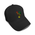 Kids Baseball Hat Rooster A Embroidery Toddler Cap Cotton