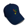 Kids Baseball Hat Rooster A Embroidery Toddler Cap Cotton