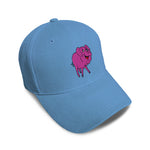 Kids Baseball Hat Smiley Pig Embroidery Toddler Cap Cotton - Cute Rascals