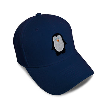 Kids Baseball Hat Baby Penguin Embroidery Toddler Cap Cotton