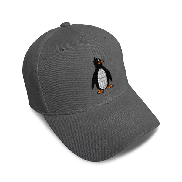 Kids Baseball Hat Penguin Big Peak Embroidery Toddler Cap Cotton - Cute Rascals