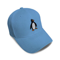 Kids Baseball Hat Penguin Big Peak Embroidery Toddler Cap Cotton - Cute Rascals