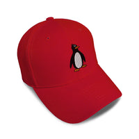 Kids Baseball Hat Penguin Big Peak Embroidery Toddler Cap Cotton - Cute Rascals