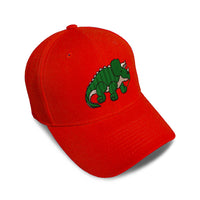 Kids Baseball Hat Triceratops Dinosaur A Embroidery Toddler Cap Cotton - Cute Rascals