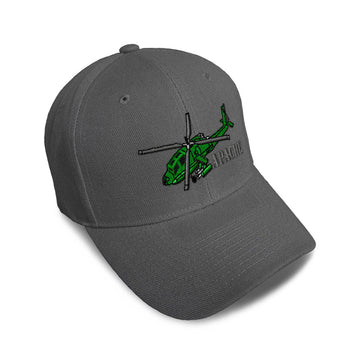 Kids Baseball Hat Apache Helicopter Name Embroidery Toddler Cap Cotton