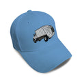 Kids Baseball Hat Garbage Truck Embroidery Toddler Cap Cotton