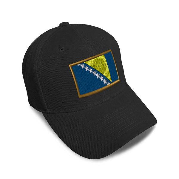 Kids Baseball Hat Bosnia and Herzegovina Embroidery Toddler Cap Cotton - Cute Rascals