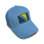 Kids Baseball Hat Bosnia and Herzegovina Embroidery Toddler Cap Cotton - Cute Rascals