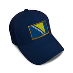 Kids Baseball Hat Bosnia and Herzegovina Embroidery Toddler Cap Cotton - Cute Rascals