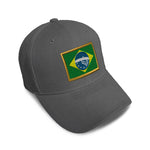 Kids Baseball Hat Brazil Embroidery Toddler Cap Cotton - Cute Rascals