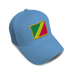 Kids Baseball Hat Congo Embroidery Toddler Cap Cotton - Cute Rascals