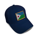 Kids Baseball Hat Djibouti Embroidery Toddler Cap Cotton - Cute Rascals