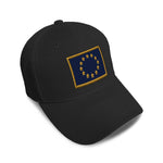 Kids Baseball Hat European Union Embroidery Toddler Cap Cotton - Cute Rascals