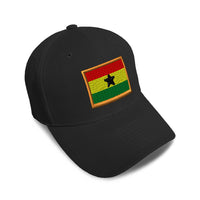 Kids Baseball Hat Ghana Embroidery Toddler Cap Cotton - Cute Rascals