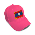 Kids Baseball Hat Laos Embroidery Toddler Cap Cotton - Cute Rascals