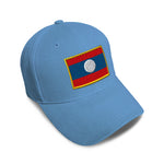 Kids Baseball Hat Laos Embroidery Toddler Cap Cotton - Cute Rascals