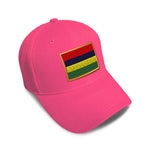 Kids Baseball Hat Mauritius Embroidery Toddler Cap Cotton - Cute Rascals