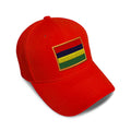 Kids Baseball Hat Mauritius Embroidery Toddler Cap Cotton