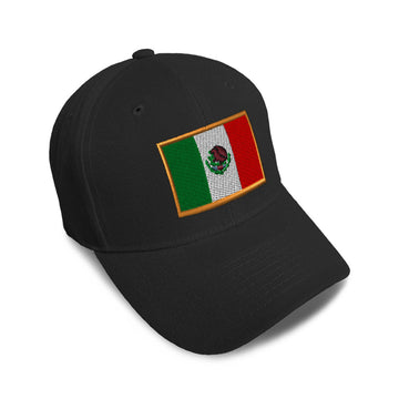 Kids Baseball Hat Mexico Embroidery Toddler Cap Cotton