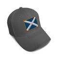 Kids Baseball Hat Scotland Embroidery Toddler Cap Cotton