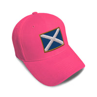 Kids Baseball Hat Scotland Embroidery Toddler Cap Cotton - Cute Rascals