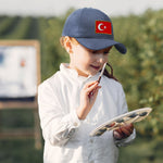 Kids Baseball Hat Turkey Embroidery Toddler Cap Cotton - Cute Rascals