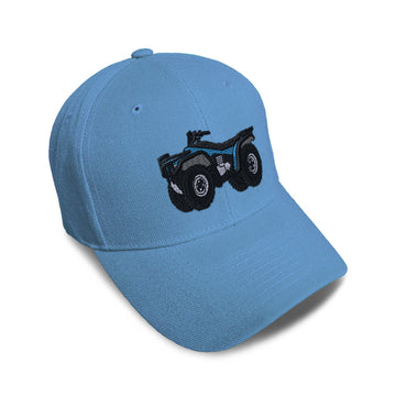 Kids Baseball Hat Atv Embroidery Toddler Cap Cotton