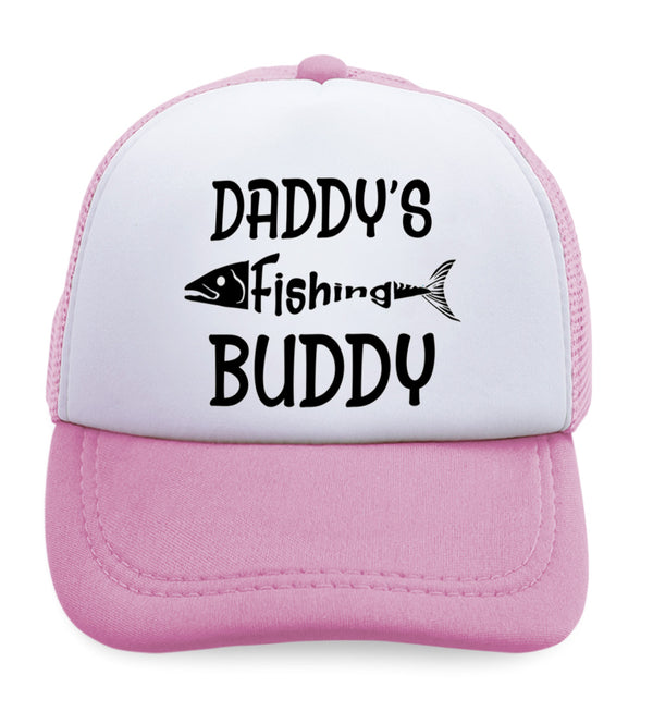 Cute Rascals® kids Trucker Hats Daddy's Buddy Fisherman Dad Father's