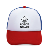 Kids Trucker Hats Robot Robotics Engineering Ninja Boys Hats & Girls Hats Cotton - Cute Rascals