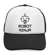 Kids Trucker Hats Robot Robotics Engineering Ninja Boys Hats & Girls Hats Cotton - Cute Rascals