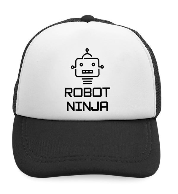 Kids Trucker Hats Robot Robotics Engineering Ninja Boys Hats & Girls Hats Cotton - Cute Rascals