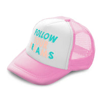 Kids Trucker Hats Follow Your Dreams A Boys Hats & Girls Hats Cotton - Cute Rascals