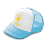 Kids Trucker Hats Sending You Sunshine Sun Boys Hats & Girls Hats Cotton - Cute Rascals
