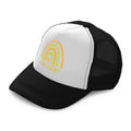 Kids Trucker Hats I Help Others Heart Rainbow Boys Hats & Girls Hats Cotton