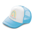 Kids Trucker Hats I Calm My Mind with My Breath Boys Hats & Girls Hats Cotton