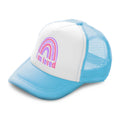 Kids Trucker Hats I Am Loved Rainbow Boys Hats & Girls Hats Baseball Cap Cotton