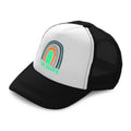 Kids Trucker Hats I Am Brave Rainbow Boys Hats & Girls Hats Baseball Cap Cotton