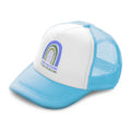 Kids Trucker Hats I Find Solutions to My Problems Rainbow Boys Hats & Girls Hats