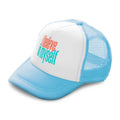 Kids Trucker Hats I Believe in Myself A Boys Hats & Girls Hats Cotton